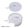 Coaster Mold Round Silicone Mold Cup Mat Epoxy Resin Mold
