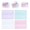 Outanaya 4pcs Nail Kit Grinding Heads Organizer Manicure Tool Boxes