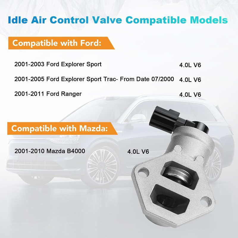 NPAUTO Idle Air Control Valve Compatible with 2001-2011 4.0L V6