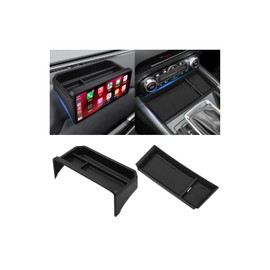 Autorder Center Console Front Organizer & Dashboard Organizer for 2022-2025 2026 Mazda CX5 Accessories,CX-5 Interior Accessories for Storing Sunglasses, Coins and Small Items, ABS Material - 2PCS