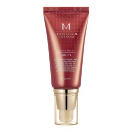 Base de maquillaje líquida Missha Perfect Cover B.B Cream tono 23 - 50mL 50g