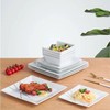 DOMINI 12-Piece Kitchen Dinnerware Set, Service for 4, Porcelain Dishes