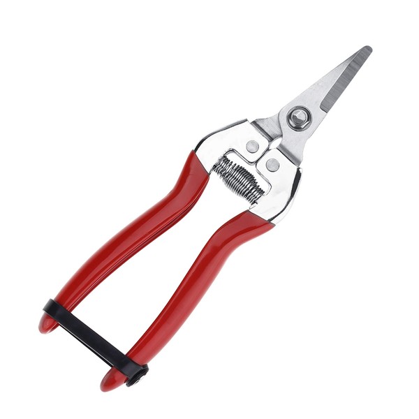 Garden Scissor,Stainless Steel Floral Scissors Fruit Tree Pruners with Safety