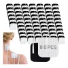 Electrodos Tens 80 Parches Para Electroestimulador 5x5cm Color Blanco