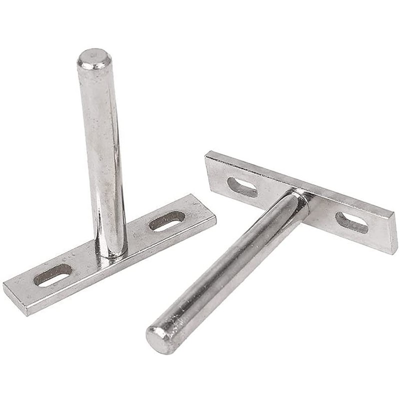Mesee 6 Packs Floating Shelf Support, 3 Inch Invisible Floating