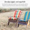 RSH Décor: Indoor Outdoor Foam Adirondack Patio Chair Seat Cushion