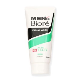 GASHINA STORY Limpiador Facial Bio-Re Men Double Control (130 G, 2 Unidades) - Gel Limpiador Facial Refrescante Con Mentol - Cosmtica Japonesa -...   