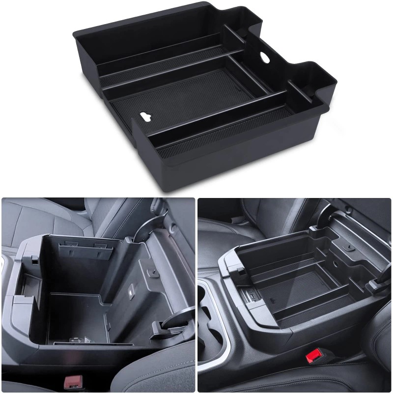 Eamplest Center Console Organizer Compatible With 2019-2022 Gmc Sierra/chevy Si