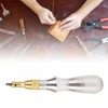 Stitching Groover Aluminum Handle Leather Edge Beveler Trenching Tool for