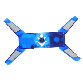 CAXUSD Laptop Cooling Pad with LED Light Foldable Laptop Stand USB Hub Large Fan for Efficient Cooling