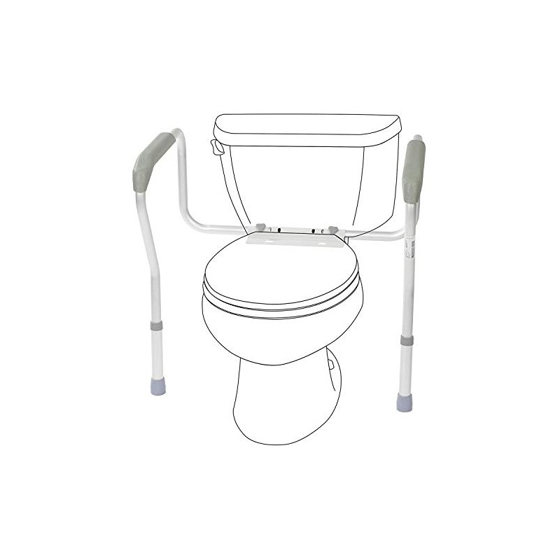 Homecraft Toilet Safety Frame, Bathroom Toilet Frame for Handicap or