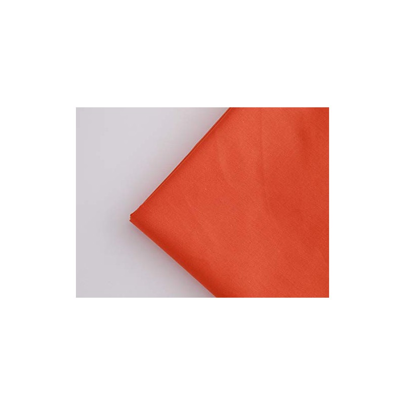 COTTONVILL 20COUNT Cotton Solid Quilting Fabric (3yard, 16-Orangeade)