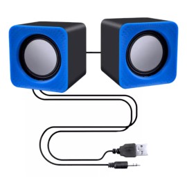 24x7 Mini Altavoces Usb Estéreo De Música Para Ordenador Home