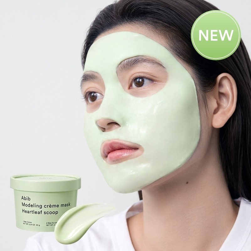 Abib Modeling Cr&egrave;me Mask Heartleaf Scoop 71g - Modeling Cr&egrave;me