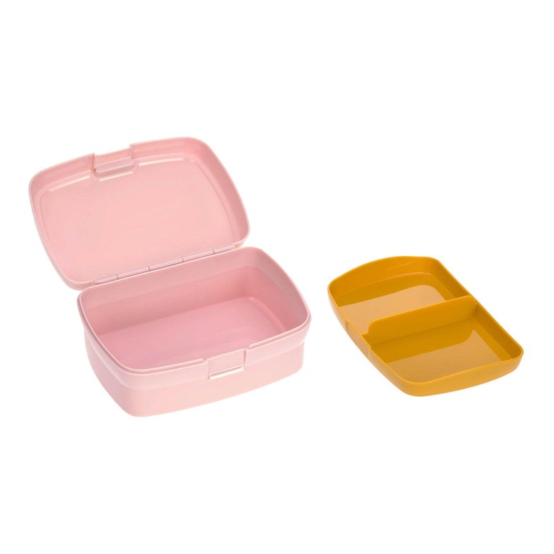Lässig Children's Lunch Box with Removable Dividers, BPA-Free