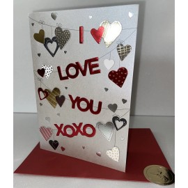 Papyrus Valentine’s Day Card | I Love You Xoxo Banner