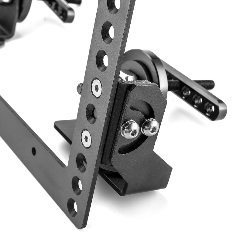 WeiSen Front Grille License Plate Holder Mount Bracket Kit Adjustable