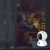 Indoor Security Camera, WiFi Camera with Phone App, 360° Pan