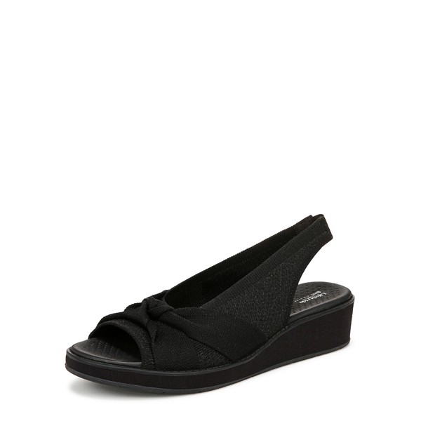 BZees Womens Bell Sandal Black 9 W