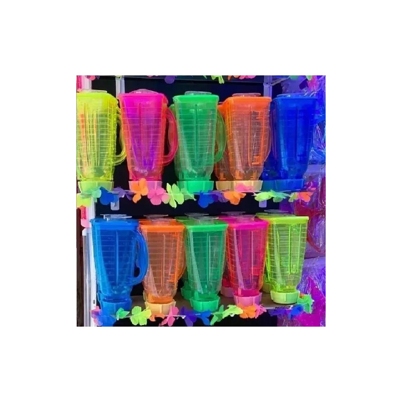 ML 10 Vasos Licuachela Micheladas 1250ml Neon Fiesta