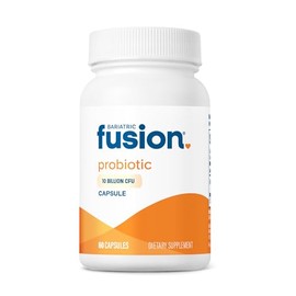 Bariatric Fusion Cápsula Probiótica con 10 Mil Millones UFC de Bacillus Coagulans, Fácil de Tragar, 60 Cápsulas