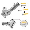 LOMETY Stainless Steel Flag Pole Holder Heavy Duty Multi-Position Flag