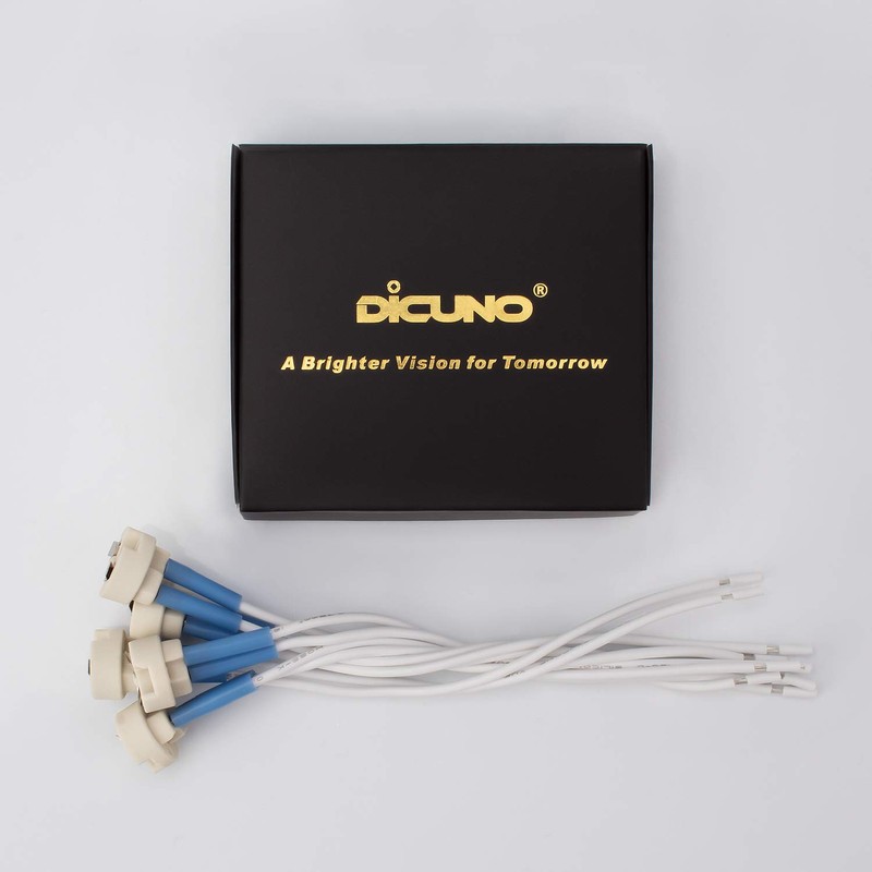 DiCUNO G4, GU5.3 Bi-Pin Ceramic Base Socket, MR16, MR11 Halogen