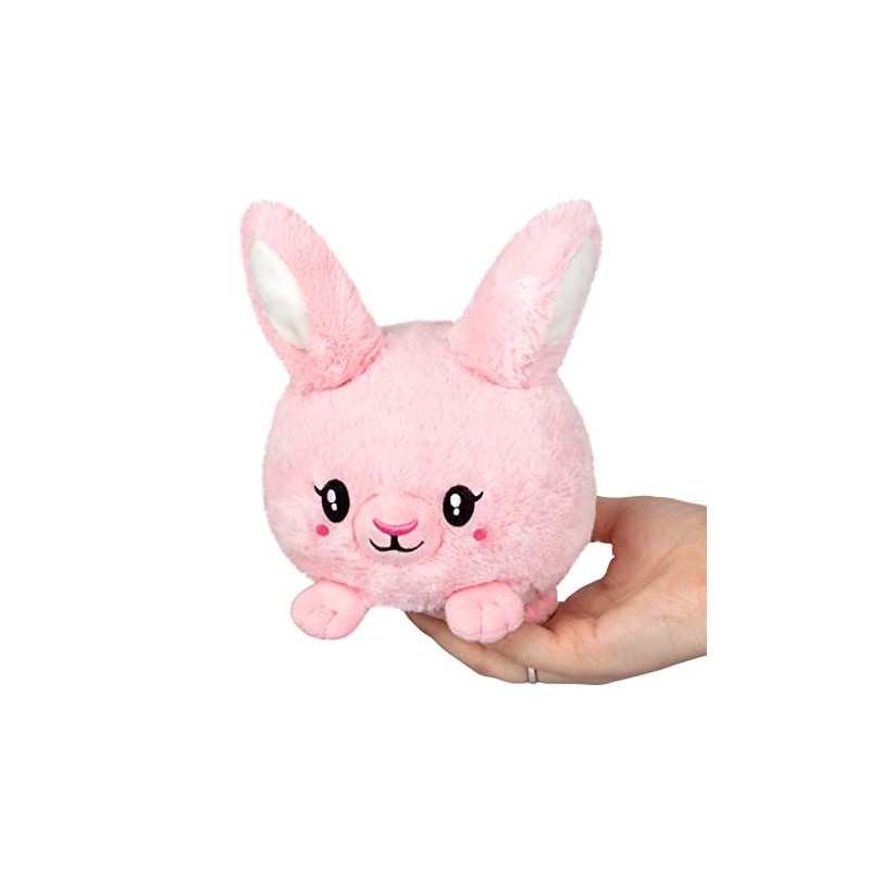 Squishable - Snugglemi Snackers Fluffy Bunny - Pink - Pets