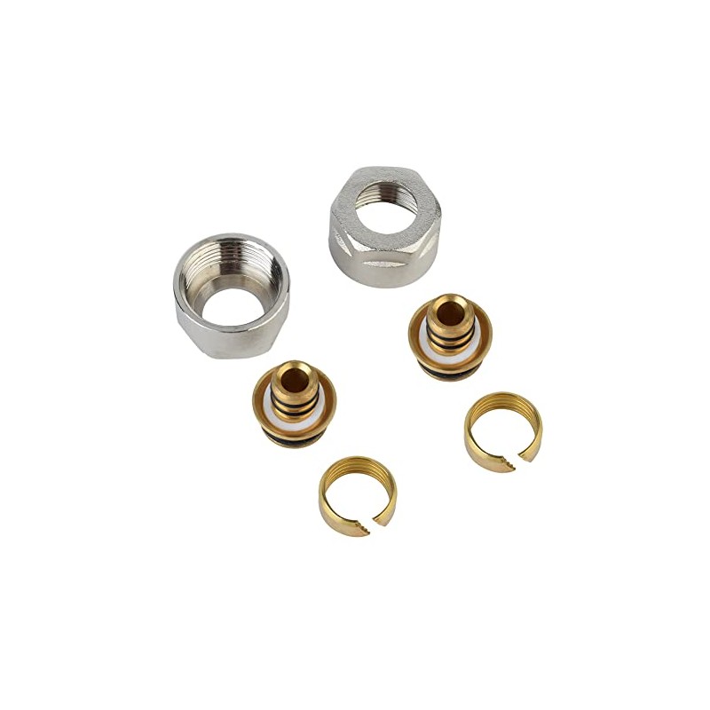 S SIENOC Compression Fitting for 16 x 2 mm Heating