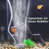 CAPASTEC Fish Tank Air Stone, Air Disk Stone for Mineral,