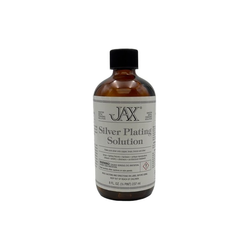 JAX Silver Plating Solution - Metal Finishing Solution - Antique