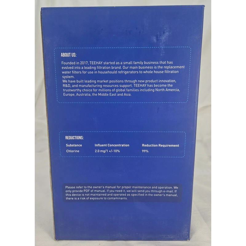 TEEHAY 3 PACK - ULTRAWF Frigidaire Water Filter Replacement Frigidaire