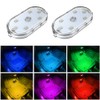 Car Lighting LED Reading Light, 7 Color Switching, USB Charging,
