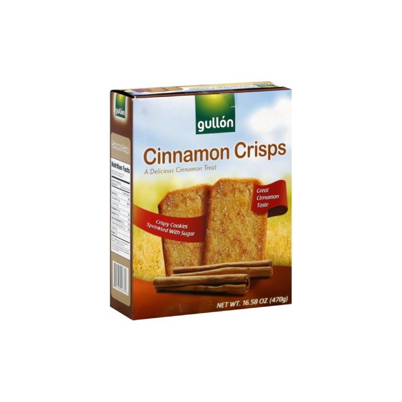 Gullon Cookie Cinnamon Crsp, 16.58-Ounce
