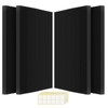 4 PCS Acoustic Foam Panels, 48 x 24 x 2