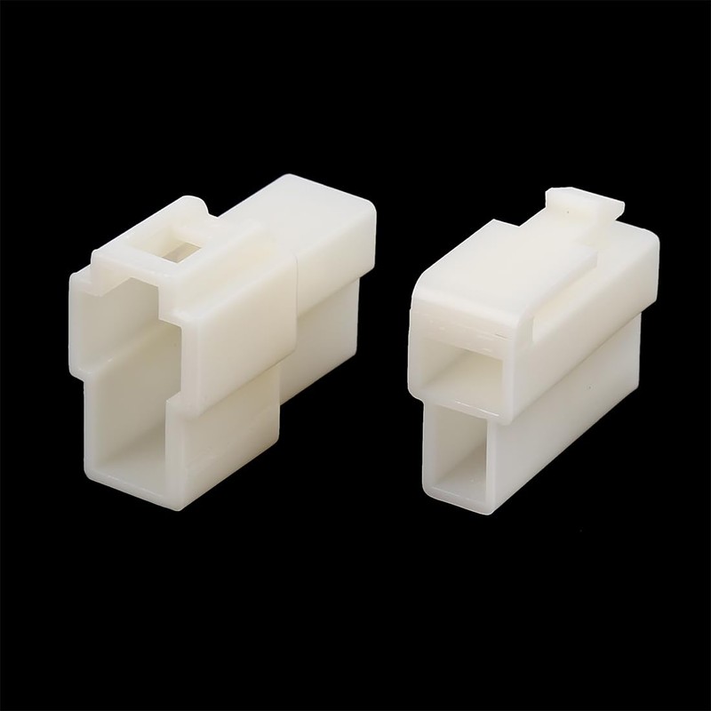 X AUTOHAUX 20 Sets 6.3mm 2 Pin Car Automotive Electrical