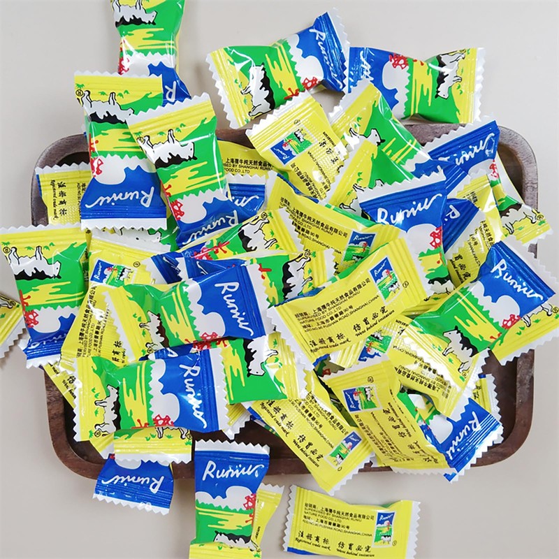 Milk Candy 12.34 oz/(350g/bag)， Milk Flavor Candy individually wrapped