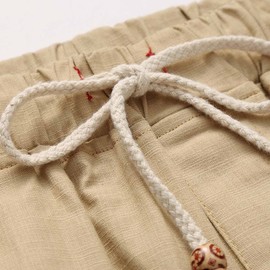 JustSun Men's Shorts With Pockets, Lightweight, Breathable, khaki, m