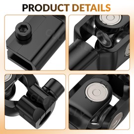 CLUBRALLY EZGO Steering Yoke Fits for 2008-UP EZGO RXV Gas & Electric Golf Cart, OEM#604613