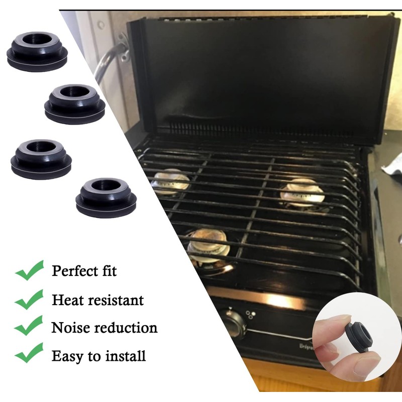 RV Stove Grommets Kit for Magic Chef Stove Grates, RV