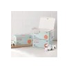 리본제이 100% Cotton Unbleached Reusable Disposable Dishcloths 120 Sheets (20
