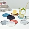 Wingcases Silicone Coasters for Drinks[4 Pack]- Cup Mat for Tabletop