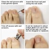2 Piece Set Ingrown Toenail Correction Strips Brace Kit Ingrown