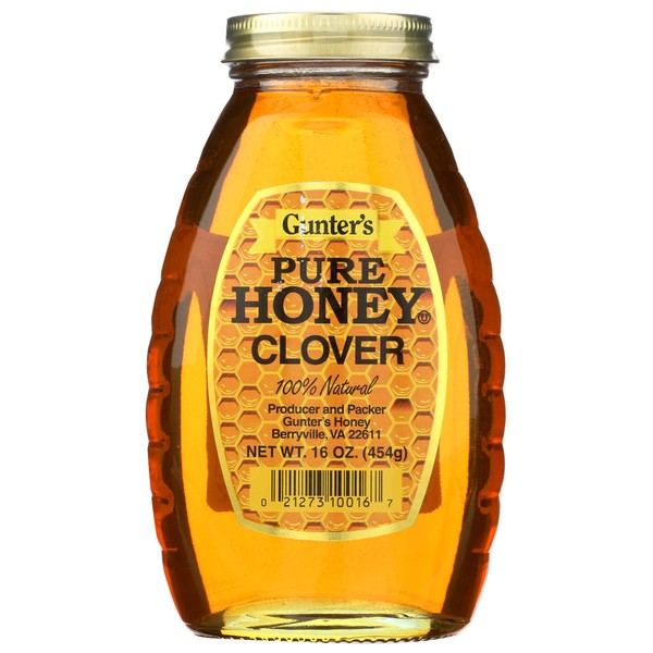 Gunter Clover Honey, 16 oz