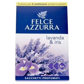 Felce Azzurra Scented Sachets – Lavender & Iris – 6 Packs of 3