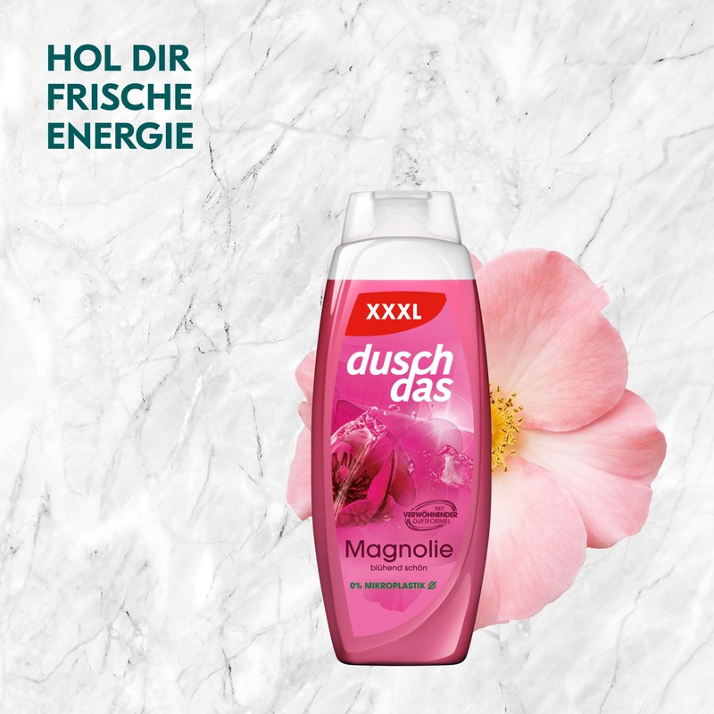 Duschdas Magnolia XXXL Shower Gel with Pampering Fragrance Formula for