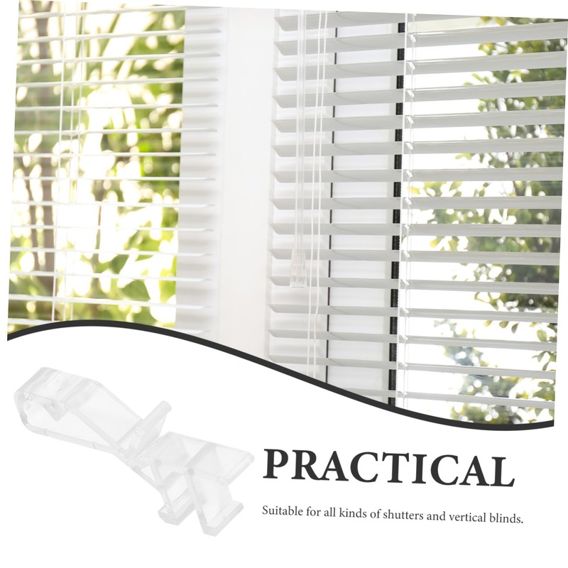 Alipis Pcs Vertical Blind Valance Clips Decorative Sheer Curtain Clips
