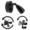 12V 3W LED Interior Spotlight Reading Light Adjustable Switch Warm