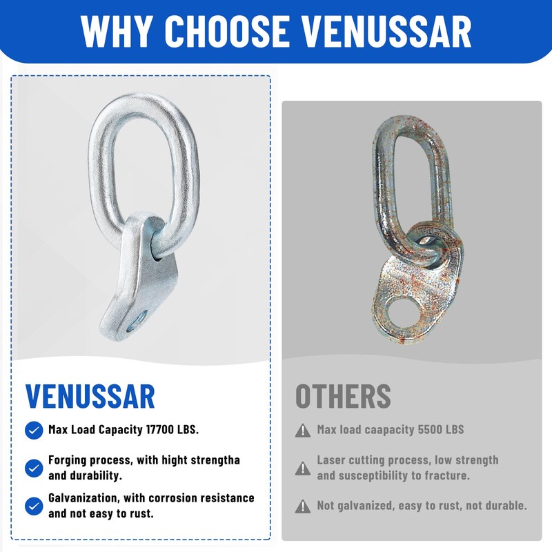 Venussar 7100 Lifting Bracket Set 17700 lb Engine Lift Bracket,