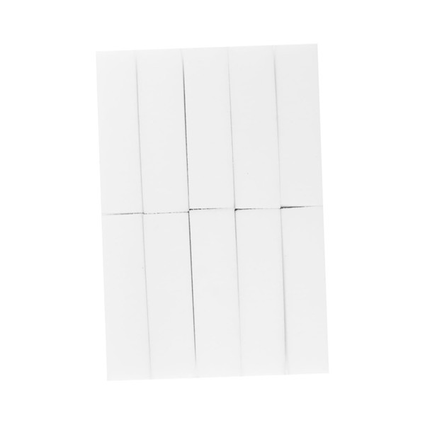 Ipetboom 10pcs Four Sided Nail Buffer Sanding Sponge Block for